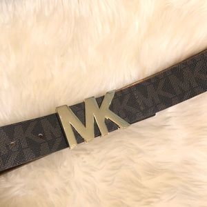 Michael Kors MK Logo Belt